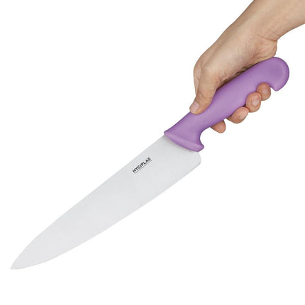 Hygiplas Cooks Knife Purple 254mm