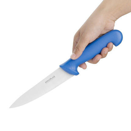 Hygiplas Cooks Knife Blue 160mm