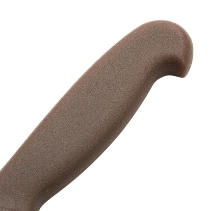 Hygiplas Vegetable Knife Serrated Brown 102mm