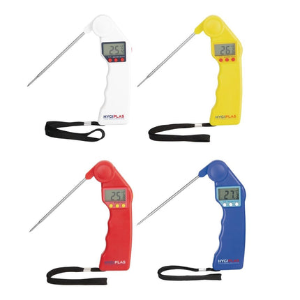 Hygiplas Easytemp Colour Coded Blue Probe Thermometer