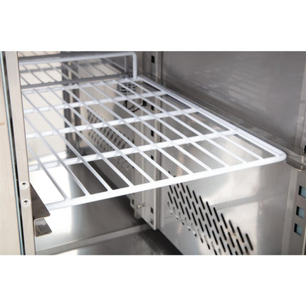 Polar U-Series 4 Door Counter Fridge 553Ltr UA049-A