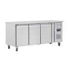 Polar U-Series 3 Door Counter Fridge 417Ltr UA048-A