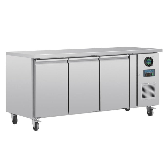Polar U-Series 3 Door Counter Freezer 417Ltr