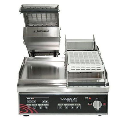 Woodson Pro Series Computer Controlled Twin Plate Contact Grill W.GPC62SC