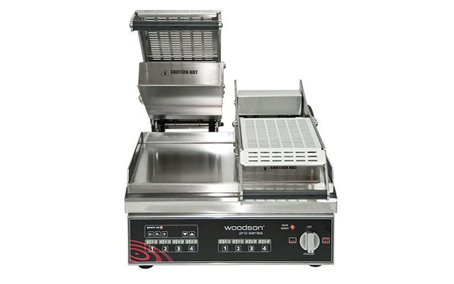 Woodson Pro Series Computer Controlled Twin Plate Contact Grill W.GPC62SC