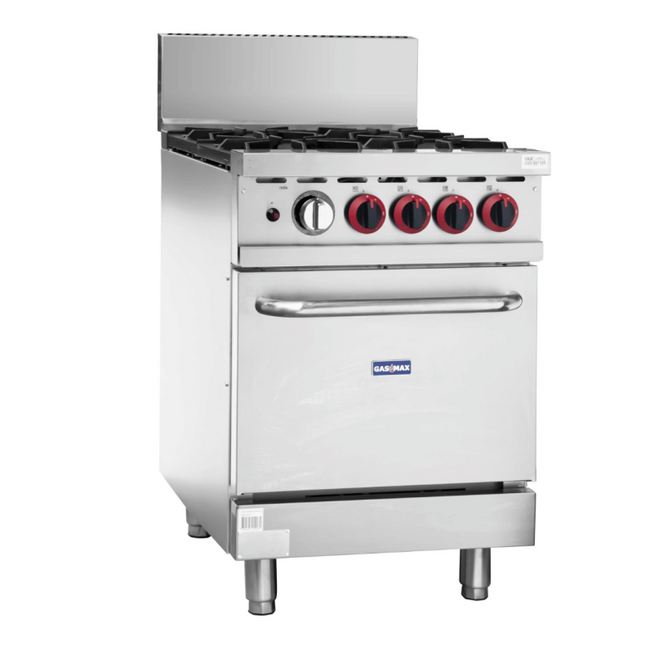 GasMax GBS4TSLPG 4 Burner Gas Oven Range 204MJ/h