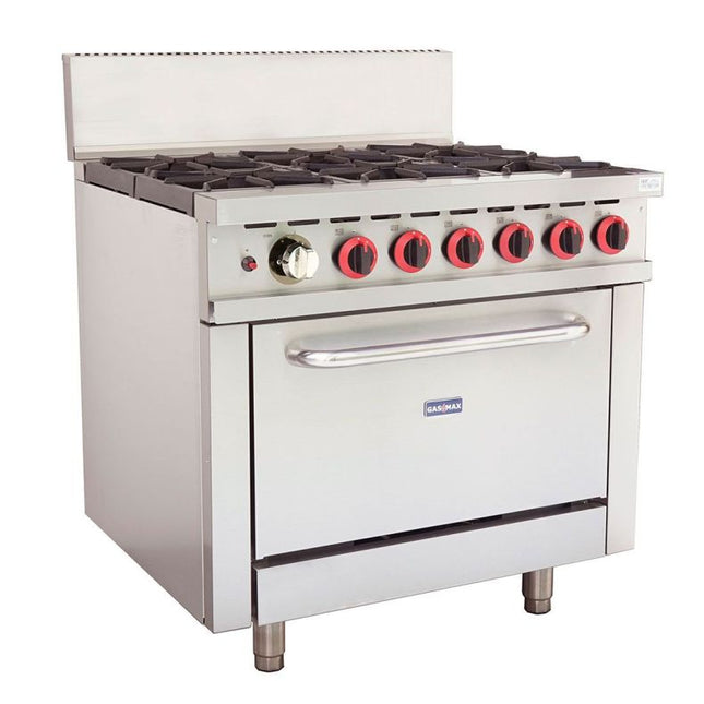 GasMax GBS6TLPG gas oven — front view