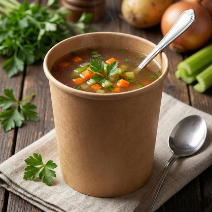 PakMax Kraft Paper Deli Containers