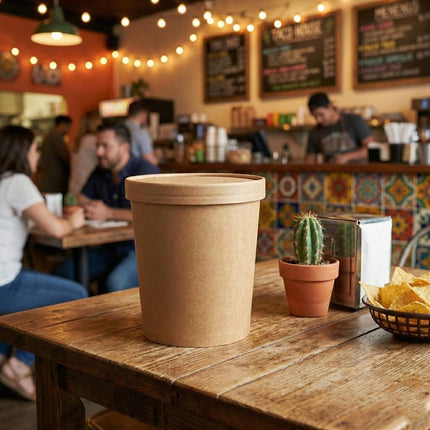PakMax Kraft Paper Deli Containers