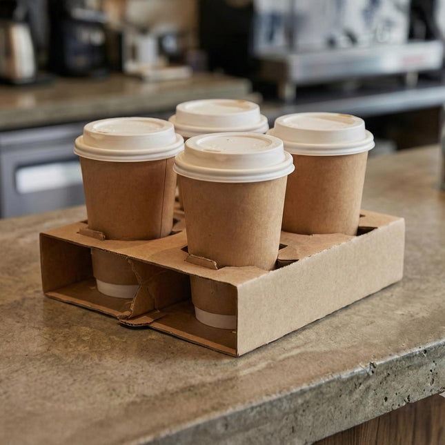 PakMax Kraft 4-Cup Pulp Holder