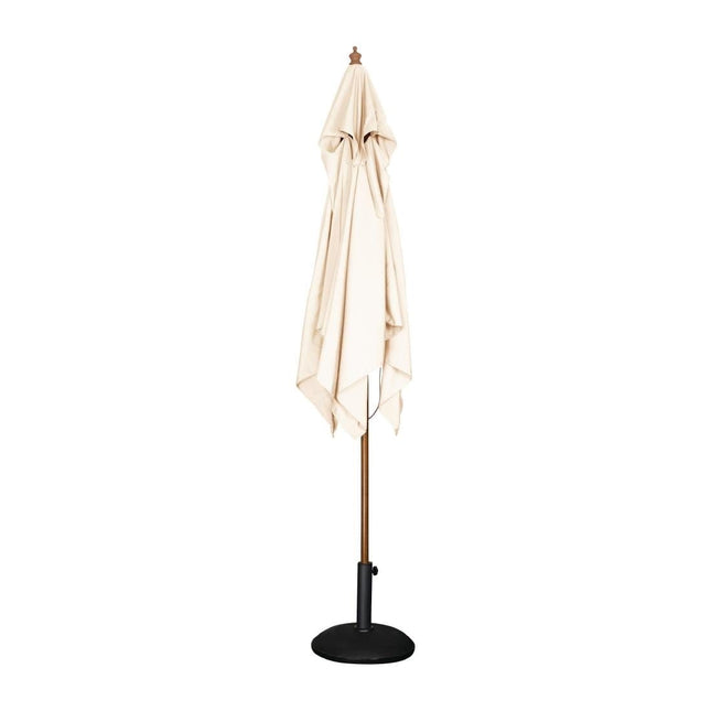 Bolero Square Outdoor Umbrella 2.5m Cream