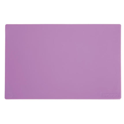 Hygiplas Low Density Chopping Board Purple - 450x300x10mm
