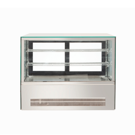 Bonvue Counter Top Square Glass Cold Food Display GN-900RT