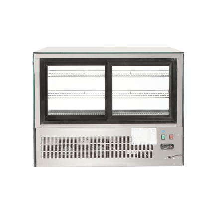 Bonvue Counter Top Square Glass Cold Food Display GN-900RT