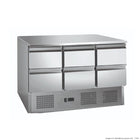 Thermaster GNS1300-6D 6-Drawer Compact Workbench Fridge