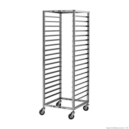 Modular Systems GTS-180 Adjustable Stainless Steel Gastronorm Rack Trolley