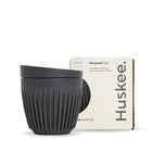 BioPak HC06LC12-E 6oz huskeeoriginal cup & lid Charcoal