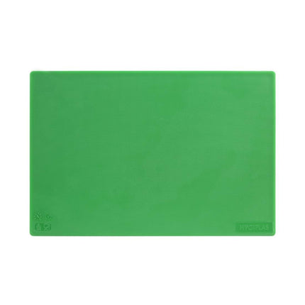 Hygiplas Antibacterial Low Density Chopping Board Green - 450x300x10mm