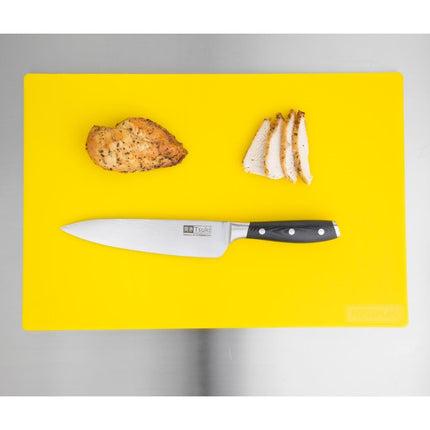 Hygiplas Antibacterial Low Density Chopping Board Yellow - 450x300x10mm