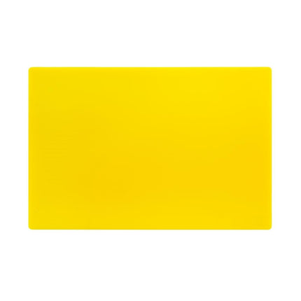 Hygiplas Antibacterial Low Density Chopping Board Yellow - 450x300x10mm