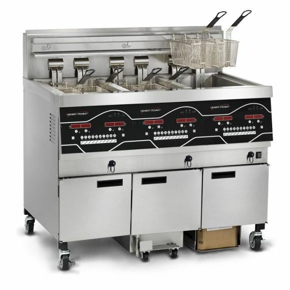 Henny Penny EEE143FFF electric open fryer — front view