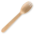 16cm spork, FSC 100% Qty:2,000 / wood