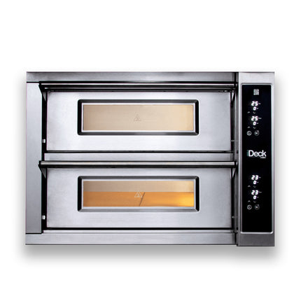 Moretti Forni Double Deck iDeck Digital Controls 12x 30 cm Pizza Oven iDD65.105