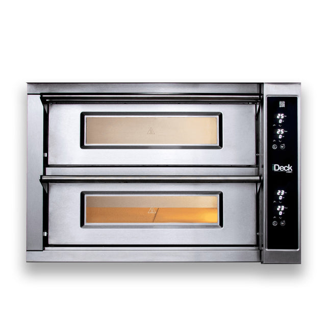Moretti Forni Double Deck iDeck Digital Controls 8x 35 cm Pizza Oven iDD72.72