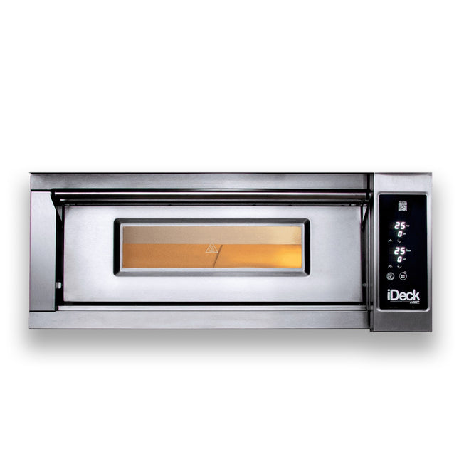 Moretti Forni Single Deck iDeck Digital Controls 6x 30 cm Pizza Oven iDM65.105