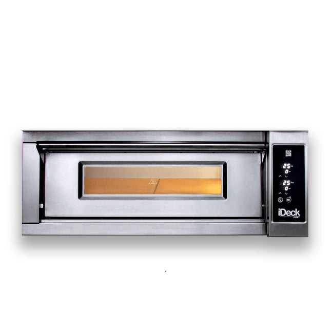 Moretti Forni Single Deck iDeck Digital Controls 4x 35 cm Pizza Oven iDM72.72
