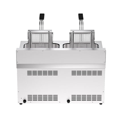 Benchstar Double Tanks Auto Lifting Induction Fryer - IF7000D-AL