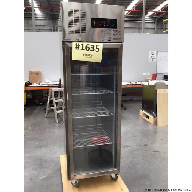 2NDs: Single Door Upright Display Fridge SUCG500-NSW1635