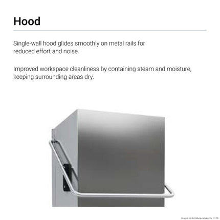 Fagor iNova Concept Pass-Through Dishwasher WHC-502TBD