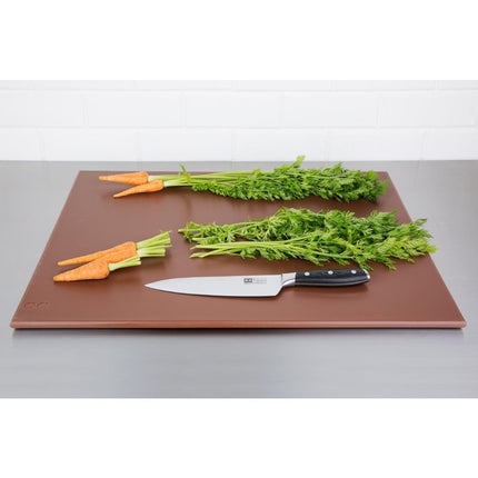 Hygiplas High Density Chopping Board Brown - 600x450x12mm