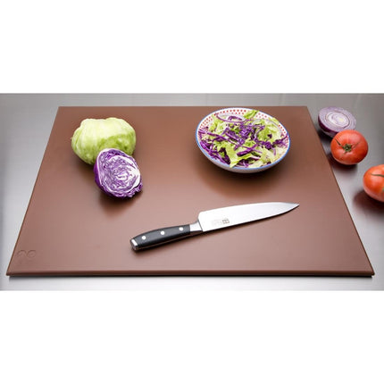 Hygiplas High Density Chopping Board Brown - 600x450x12mm