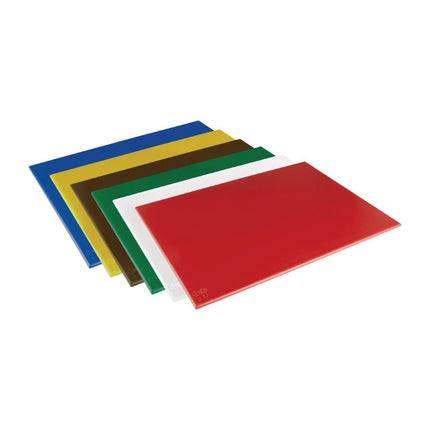 Hygiplas High Density Chopping Board Brown - 600x450x12mm