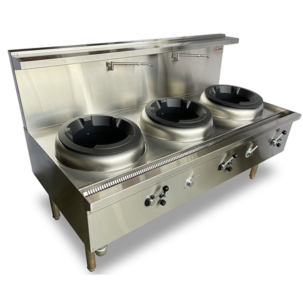 Jasper Triple Gas Wok Burner (Duckbill Burner) NG JA-3DB-N