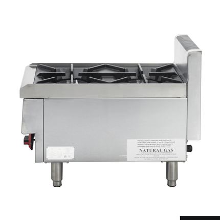 GasMax JUS-TR-2B Gas Cooktop / Stove — view 3