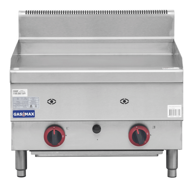 Gasmax JUS-TRG60E griddle — front view