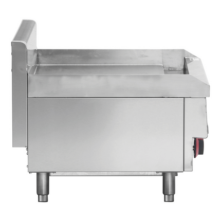 GasMax 600mm Benchtop 2 Burner Gas Griddle JUS-TRG60E