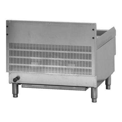 GasMax 600mm Benchtop 2 Burner Gas Griddle JUS-TRG60E