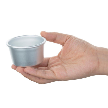 Vogue Aluminium Mini Dariole Moulds 100ml (Pack of 6)
