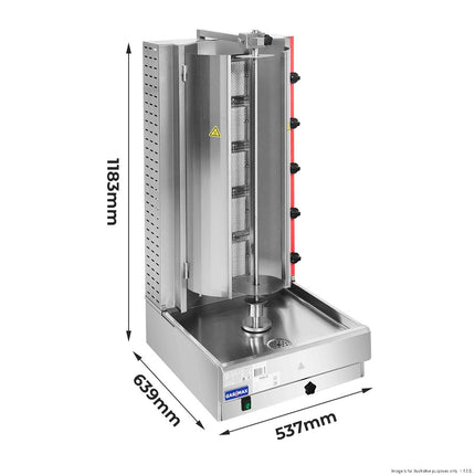 GasMax KB-5 Kebab Machine — view 2