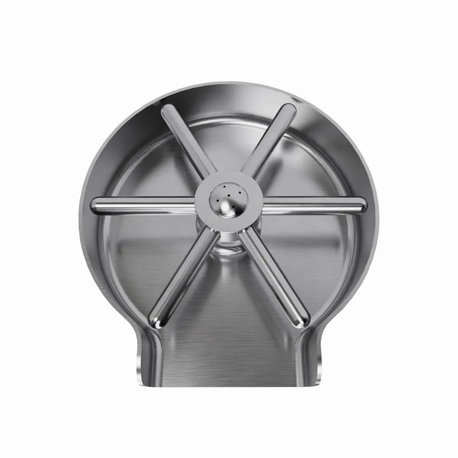 3Monkeez Kitchen Sink Glass Rinser with Round Drain Tray