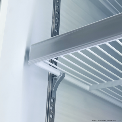 Thermaster LG-1000BGBM Double Glass Door Supermarket Display Fridge — detail view 7