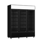 Thermaster Three Glass Door Colourbond Upright Drink Fridge LG-1203BP