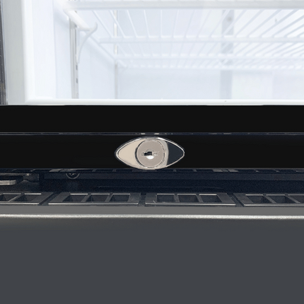 Thermaster Single Glass Door Colourbond Upright Drink Fridge LG-370BP