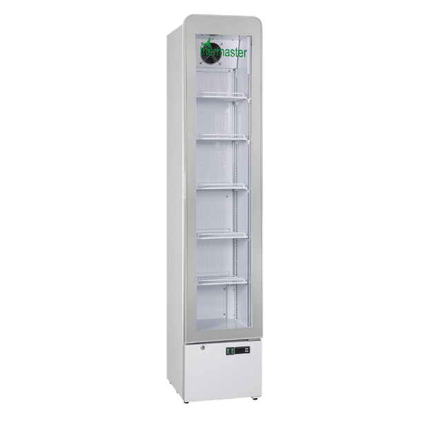 Thermaster LG166FA upright display fridge — front view