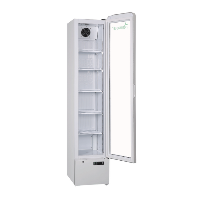 Thermaster LG166FA upright display fridge — view 2