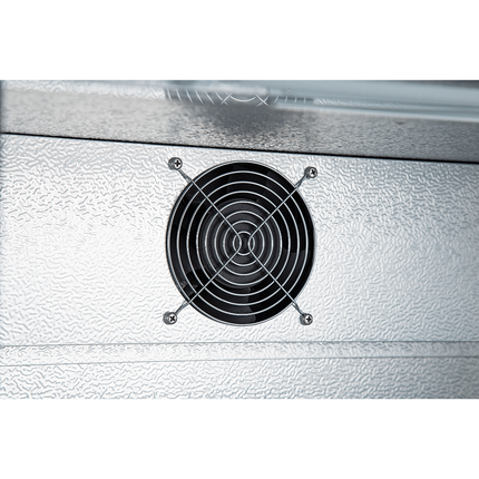 Thermaster Under Bench double Heated Glass Doors Bar Cooler with heater switch - LG-208TD